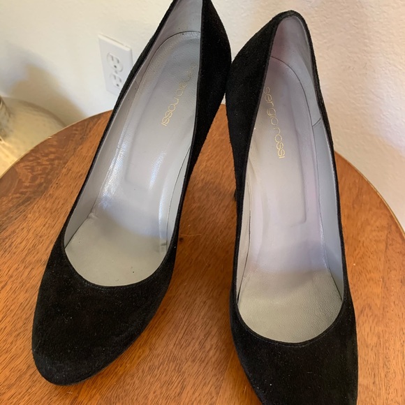 Sergio Rossi Suede Heels - Picture 7 of 8